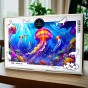 Puzzle Meduza 160 elementów Układanka drewniana Mruu&amp;Pruu, puzzle meduza, puzzle jellyfish, puzzle drewniane meduza