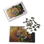 Puzzle Jaguar 160 elementów Układanka drewniana Mruu&amp;Pruu, puzzle drewniane jaguar, puzzle jaguar, jaguar