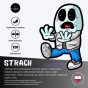 puzzle strach, strach, puzzle dla dzieci, puzzle drewniane strach, nieregularne kształty puzzli, puzzle edukacyjne