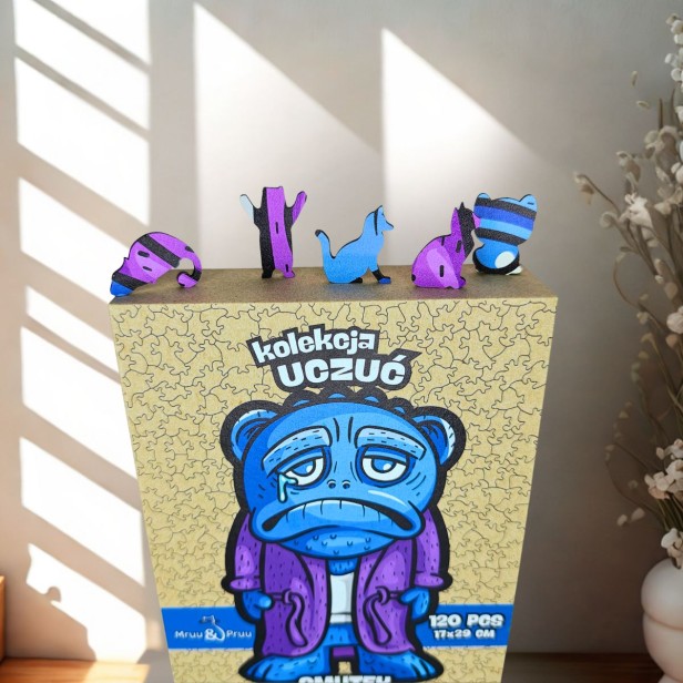 puzzle smutek, smutek, puzzle dla dzieci