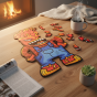 puzzle złość, złość, puzzle dla dzieci, puzzle drewniane złość
