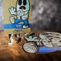 puzzle strach, strach, puzzle dla dzieci, puzzle drewniane strach, nieregularne kształty puzzli, puzzle edukacyjne