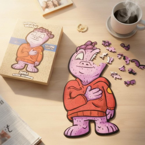 puzzle duma, duma, puzzle dla dzieci, puzzle drewniane duma, nieregularne kształty puzzli, puzzle edukacyjne