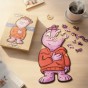 puzzle duma, duma, puzzle dla dzieci, puzzle drewniane duma, nieregularne kształty puzzli, puzzle edukacyjne