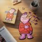 puzzle duma, duma, puzzle dla dzieci, puzzle drewniane duma, nieregularne kształty puzzli, puzzle edukacyjne