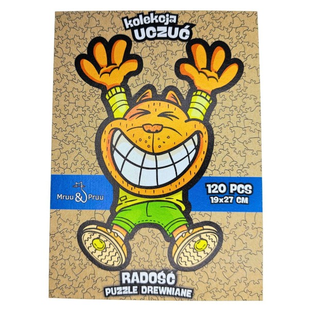 puzzle radość, radość, puzzle dla dzieci, puzzle drewniane radość, nieregularne kształty puzzli, puzzle edukacyjne