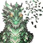 puzzle smok, puzzle drewniane smok, puzzle z smokiem, zielony smok, niesamowity smok, drewniany smok