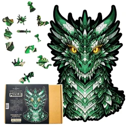 Puzzle Drewniane Smok Mądrości