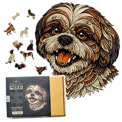 Puzzle Drewniane Uroczy Shih Tzu