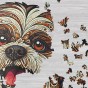 uroczy pies, piesek shih tzu, pies maltańczyk, puzzle piesek, puzzle drewniane piesek