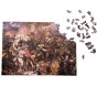 puzzle bitwa pod grunwaldem, puzzle drewniane obraz bitwa pod grunwaldem, puzzle jan matejko