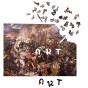 puzzle bitwa pod grunwaldem, puzzle drewniane obraz bitwa pod grunwaldem, puzzle jan matejko