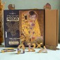 puzzle gustav klimt, puzzle drewniane obraz pocałunek