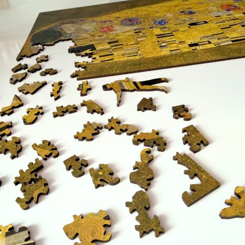 8.jpgpuzzle gustav klimt, puzzle drewniane obraz pocałunek