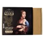 nieregularne puzzle dama z łasiczką, solidne puzzle kolekcja art, solidne puzzle obraz, puzzle dama z gronostajem