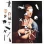 nieregularne puzzle dama z łasiczką, solidne puzzle kolekcja art, solidne puzzle obraz, puzzle dama z gronostajem