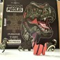 puzzle dinozaur, puzzle t-rex, puzzle tyranozaur, puzzle drewniane o nieregularnych kształtach