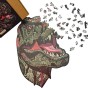 puzzle dinozaur, puzzle t-rex, puzzle tyranozaur, puzzle drewniane o nieregularnych kształtach