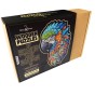 Układanka puzzle z papugami po ułożeniu, puzzle papuga , puzzle ptak, puzzle drewniane ptak