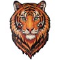 puzzle drewniane tygrys, puzzle tygrys, puzzle z tygrysem, puzzle prezentowe, układanka na prezent