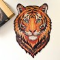 puzzle drewniane tygrys, puzzle tygrys, puzzle z tygrysem, puzzle prezentowe, układanka na prezent, puzzle dla dorosłych marka mruupruu, trudne puzzle drewniane