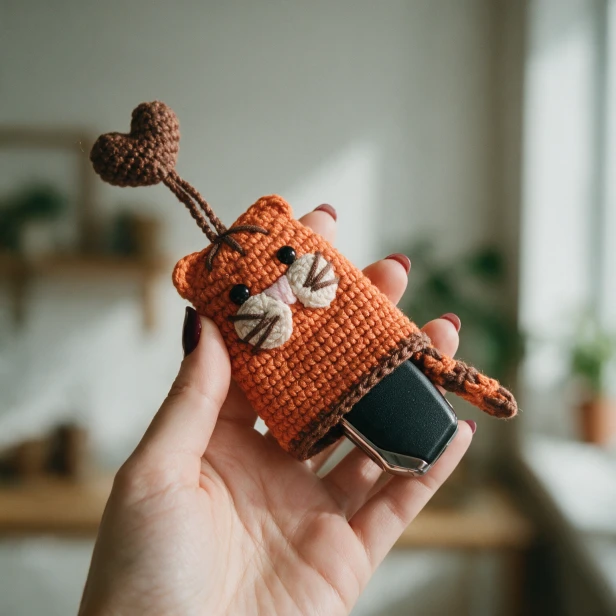 etui na klucze rudy
