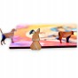 puzzle z skarabeuszem, skarabeusz, kolorowy żuk, skarabeusz na kolorowym tle,  25x25cm , kwadratowe puzzle, nieregularne kształty, puzzle drewniane, 150 elementów, mruu&amp;pruu puzzle, mruupruu, mruupruu puzzle