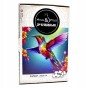 puzzle z kolibrem, koliber, koliberek, koliber na kolorowym tle,  25x25cm , kwadratowe puzzle, nieregularne kształty, puzzle drewniane, 150 elementów, mruu&amp;pruu puzzle, mruupruu, mruupruu puzzle