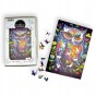 puzzle sowa 160 elementów, puzzle drewniane, mruu&amp;pruu puzzle, sowa, kolorowe puzzle sowa