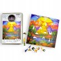 puzzle piramidy w gizie 150 elementów, puzzle drewniane, mruu&amp;pruu puzzle, piramidy w gizie, kolorowe puzzle piramidy w gizie, witraż