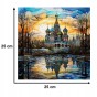 puzzle cerkiew na krwi 150 elementów, puzzle drewniane, mruu&amp;pruu puzzle, cerkiew na krwi, kolorowe puzzle cerkiew na krwi, witraż