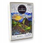 puzzle machu picchu 150 elementów, puzzle drewniane, mruu&amp;pruu puzzle, machu picchu, kolorowe puzzle machu picchu, witraż