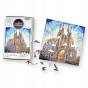 puzzle sagrada familia 150 elementów, puzzle drewniane, mruu&amp;pruu puzzle, sagrada familia, kolorowe puzzle sagrada familia, witraż
