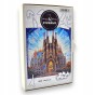 puzzle sagrada familia 150 elementów, puzzle drewniane, mruu&amp;pruu puzzle, sagrada familia, kolorowe puzzle sagrada familia, witraż