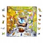 puzzle cztery pory roku, puzzle zima, puzzle jesień, puzzle drewniane cztery pory roku, 4 pory roku puzzle, mruupruu