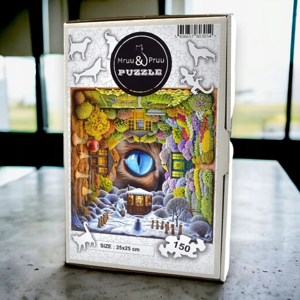 puzzle cztery pory roku, puzzle zima, puzzle jesień, puzzle drewniane cztery pory roku, 4 pory roku puzzle, mruupruu